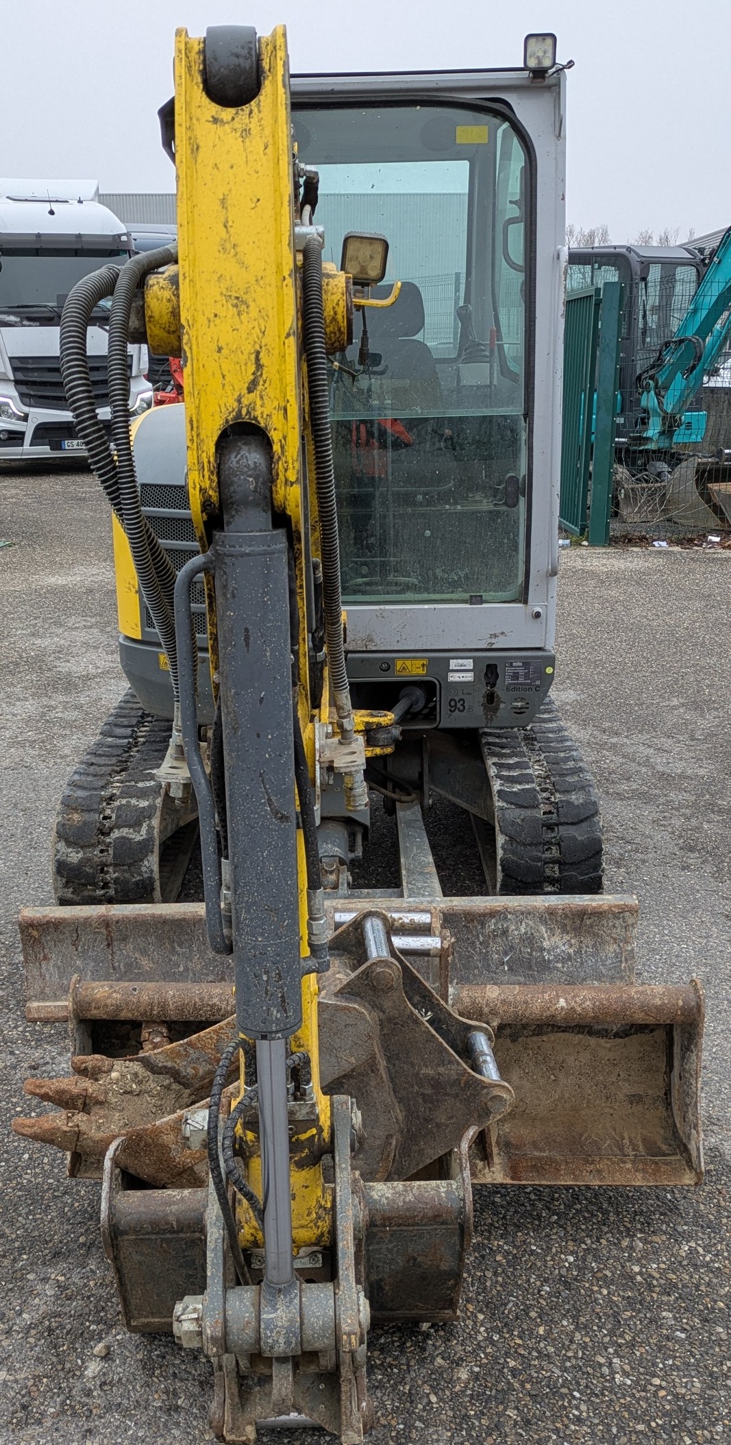WACKER NEUSON-MINI PELLE WACKER NEUSON EZ 26 E10-03+ 3 GODETS – Image 6