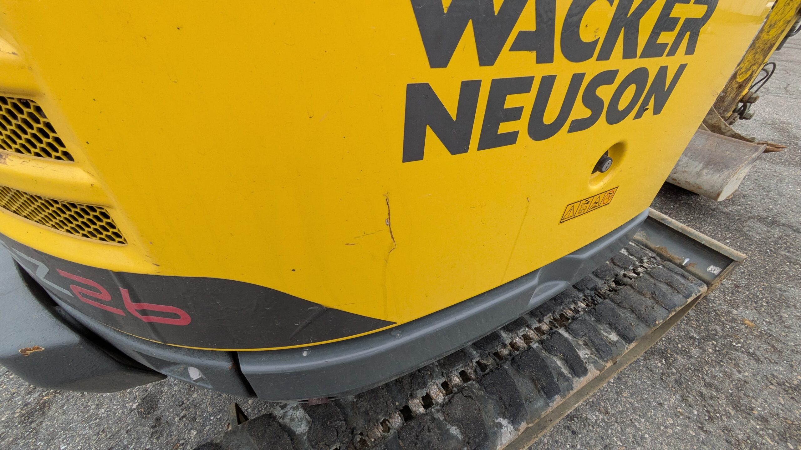 WACKER NEUSON-MINI PELLE WACKER NEUSON EZ 26 E10-03+ 3 GODETS – Image 22